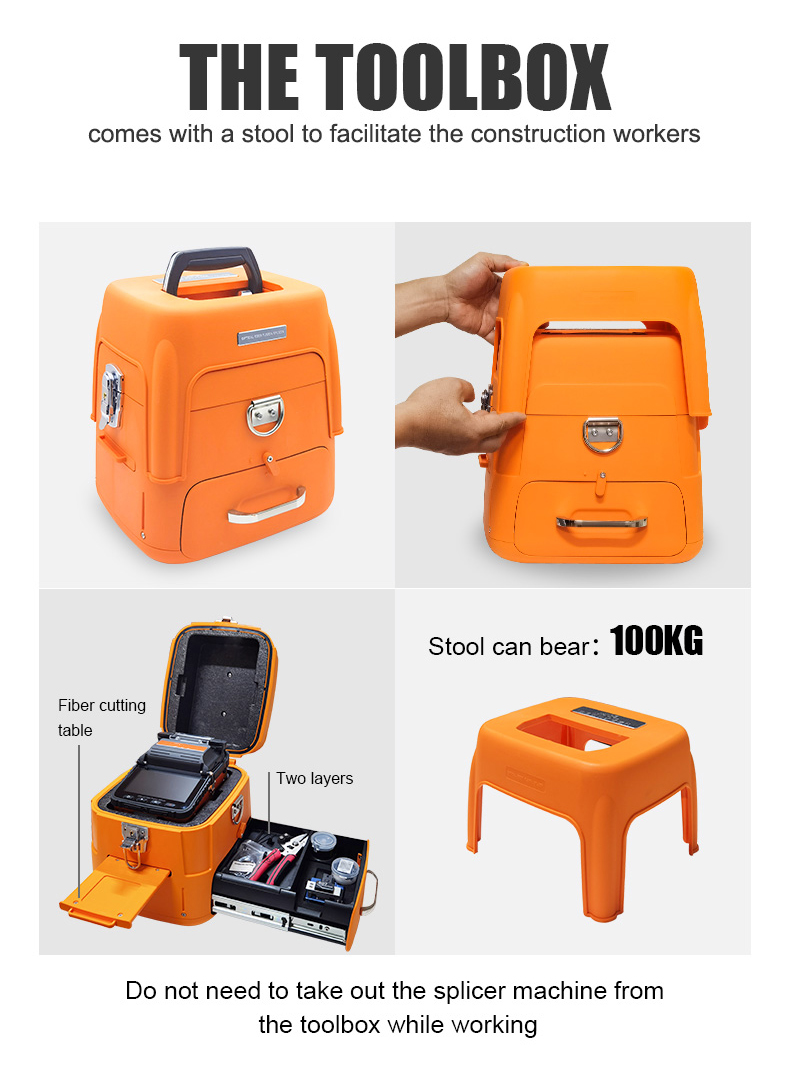 AI-6C+ optical fiber fusion splicer